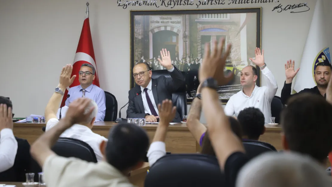 Turgutlu Belediyesi Haziran Ayı Meclisinde 14 Madde Oylandı