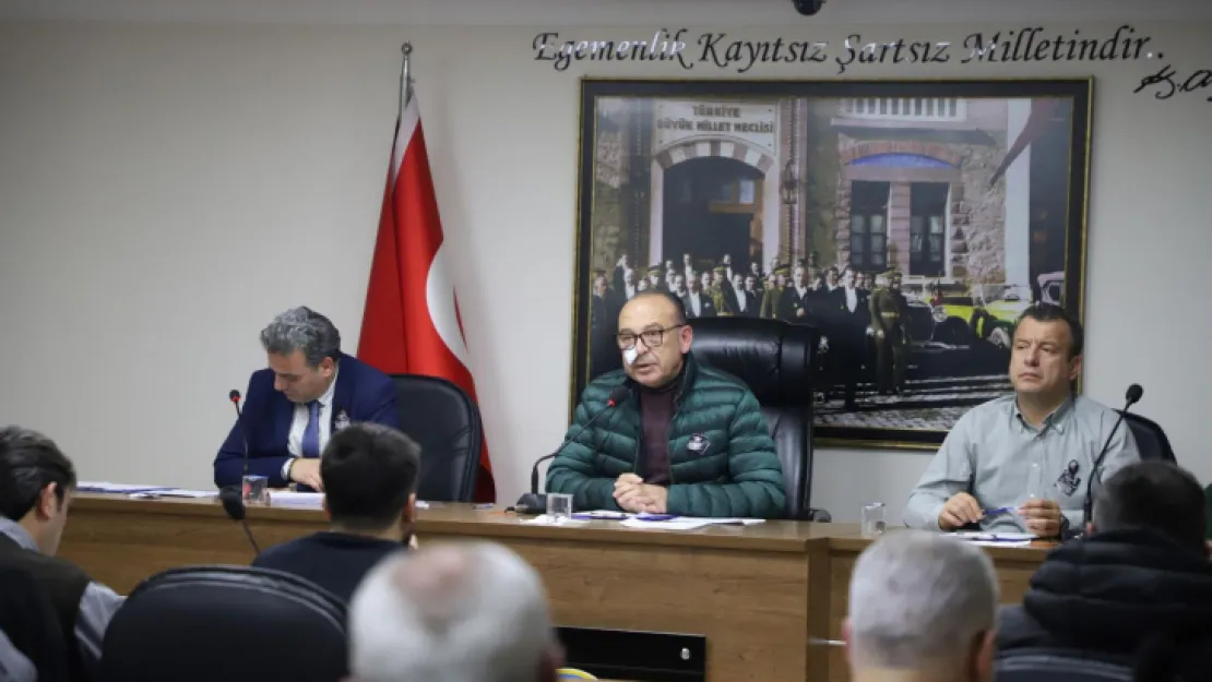 Turgutlu Belediyesi Meclisi 13 Maddeyi Karara Bağladı