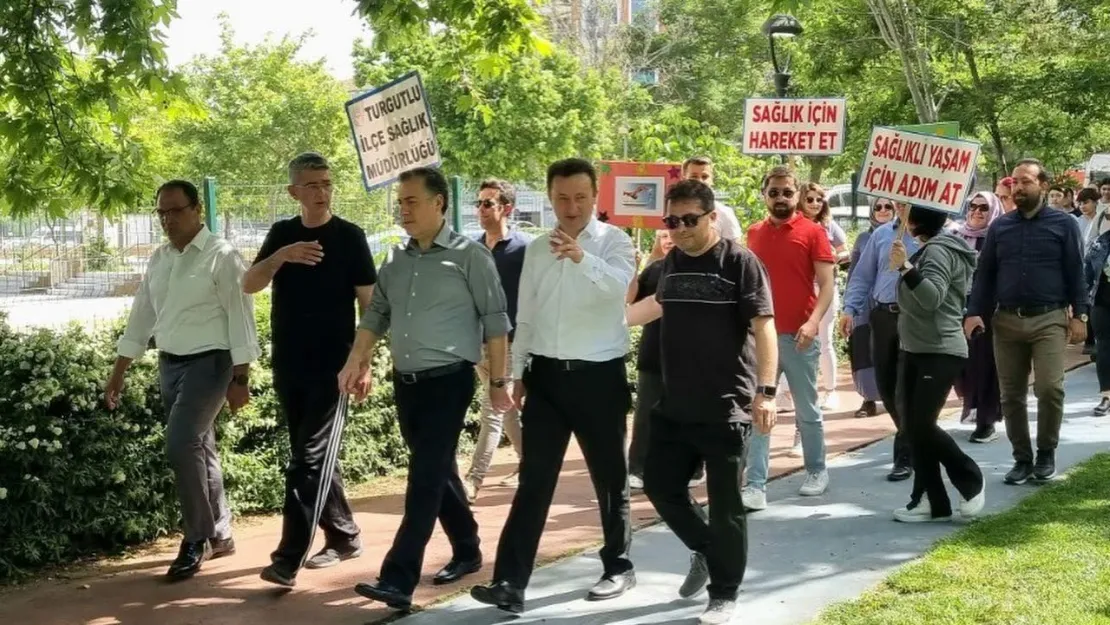 Turgutlu'da Sağlık İçin Hareket Et, Etkinliği Düzenlendi
