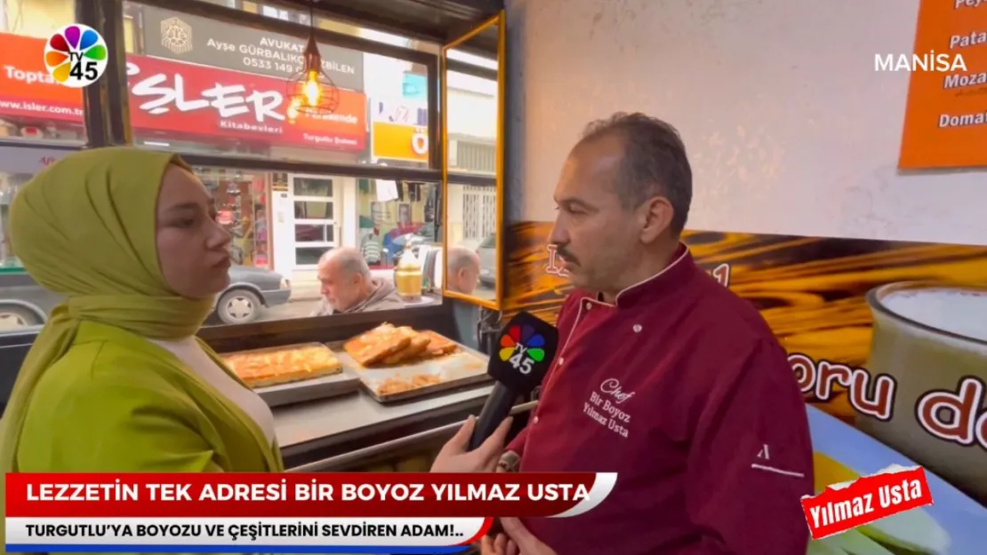 Turgutlu'nun Yeni Gurme Durağı: 'Bir Boyoz Yılmaz Usta'