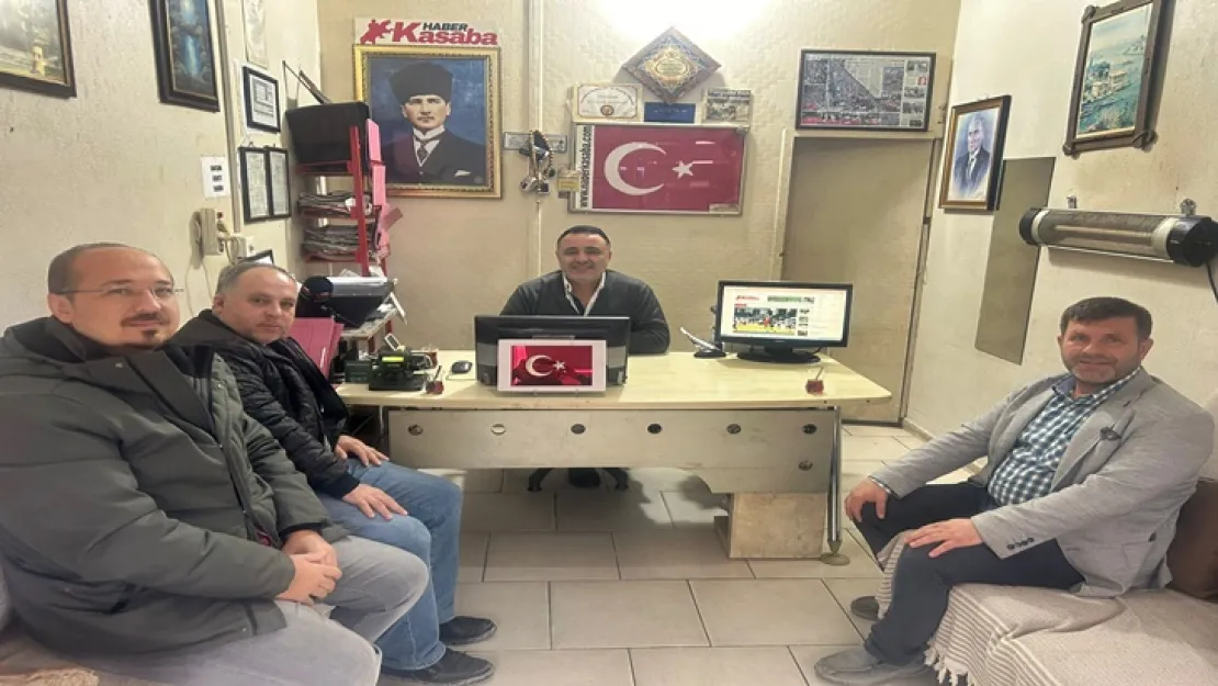 TURGUTLU SEL-DER yönetiminden Haber Kasaba Gazetesi'ne ziyaret