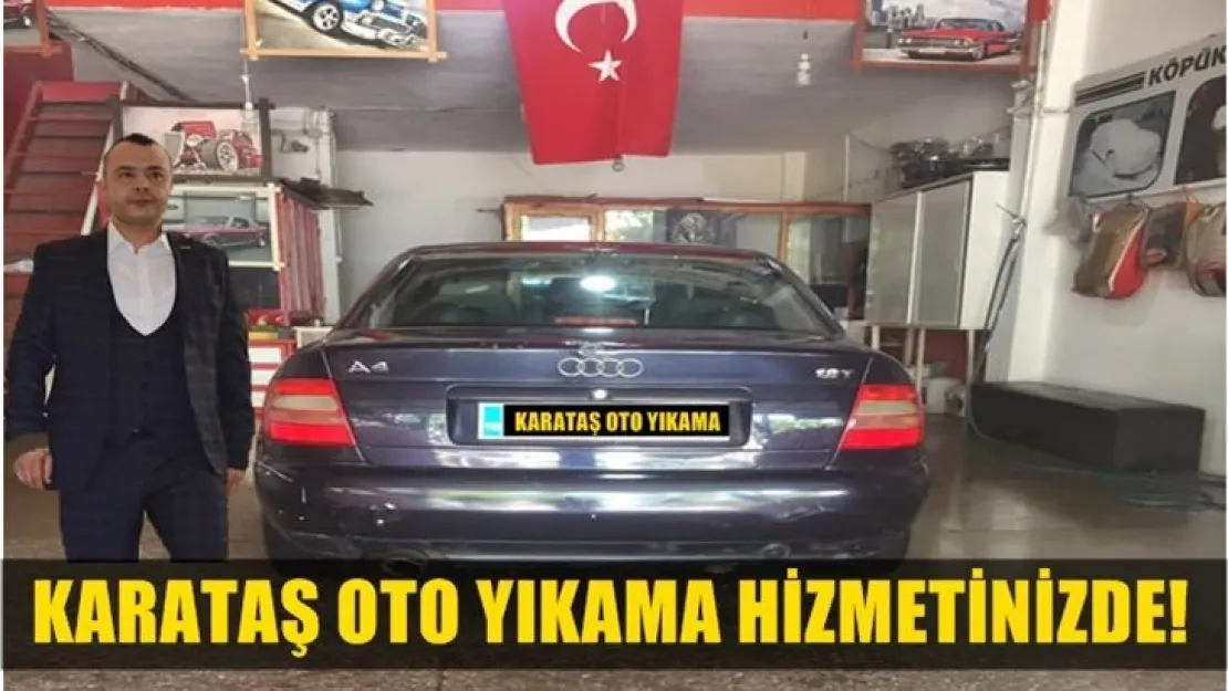 Turgutlu'da Karataş Oto Yıkama Hizmete Girdi