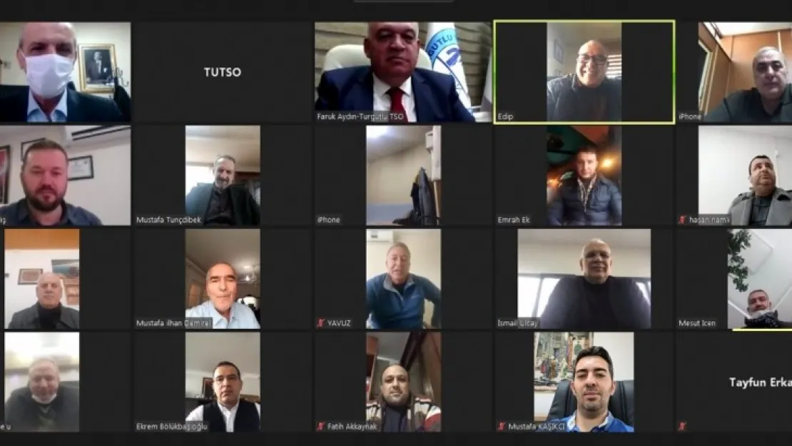 TUTSO Aralık Ayı Meclis Toplantısı Yapıldı