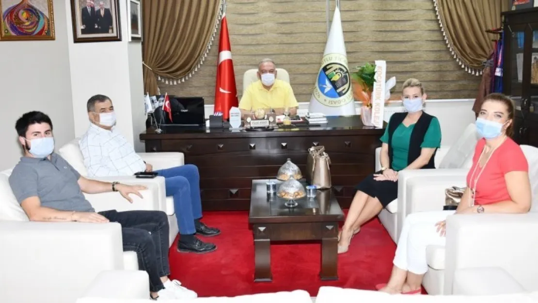 TUTSO Yönetim Kurulu Başkanı Aydın'ın Yoğun Günü