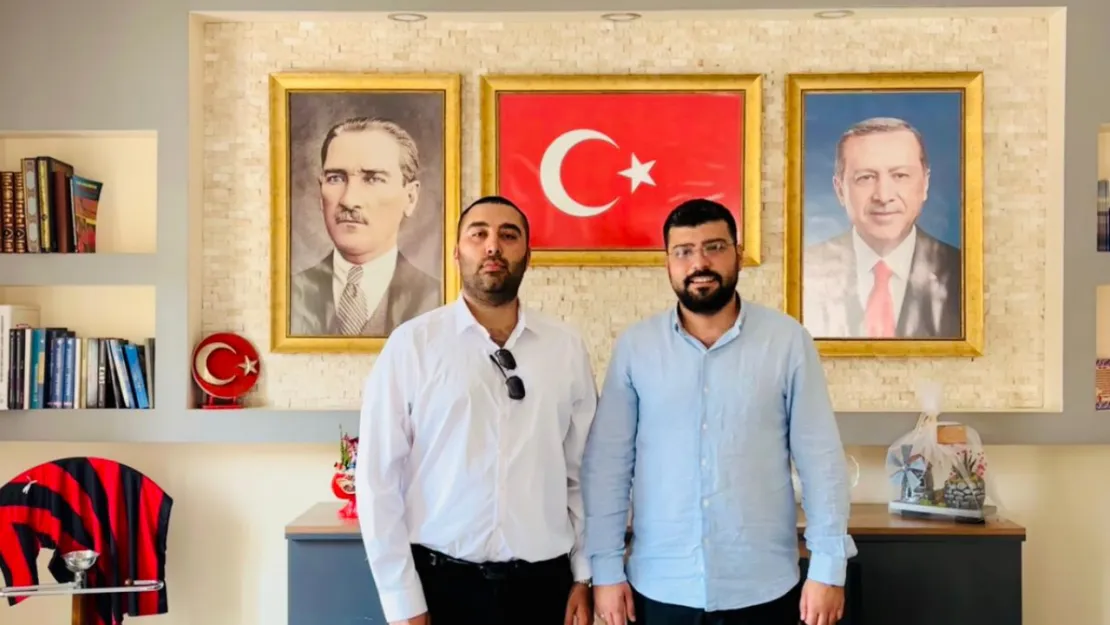 TV45 ve Haber Kasaba Gazetesi'nden AK Parti Turgutlu İlçe Başkanlığı'na Ziyaret