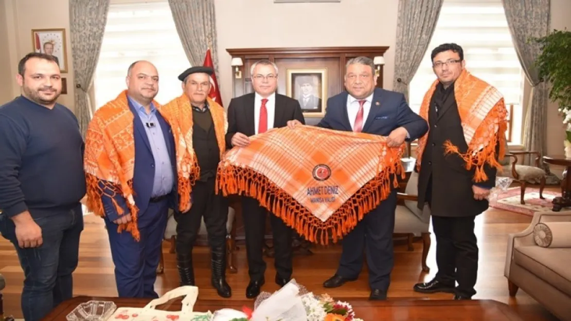 VALİ DENİZ ZİYARETÇİLERİNİ AĞIRLAMAYA DEVAM EDİYOR