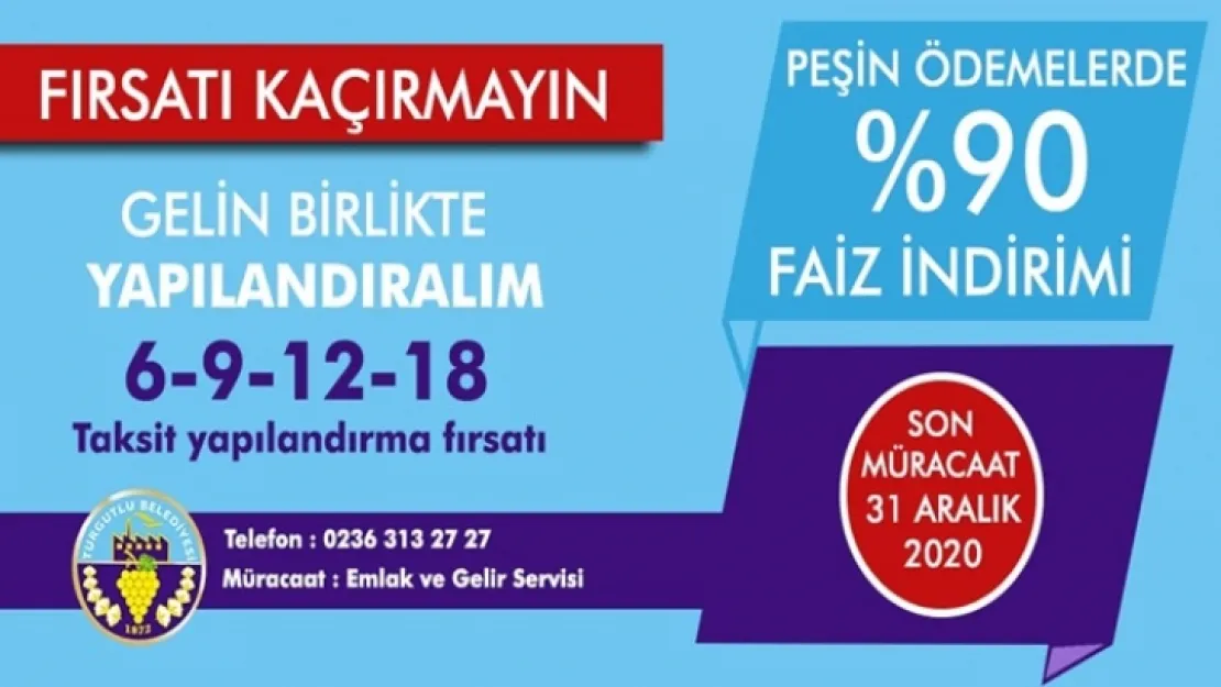 Vergi Borçlarını Yapılandırmada Son 3 Gün