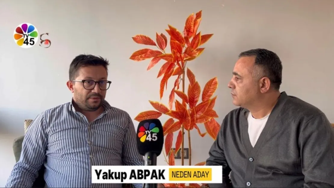 Yakup Abpak TV45'te Haşim Karataş'ın Konuğu Oldu