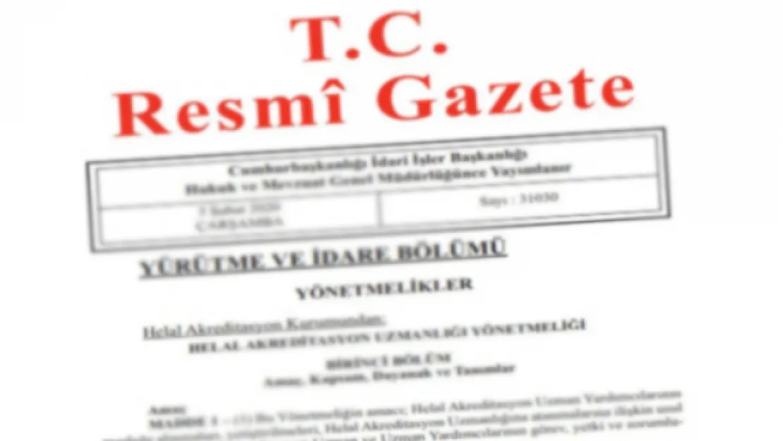 Yerüstü Su Kalitesi Yönetmeliğinde Değişiklik Yapılmasına Dair Yönetmelik
