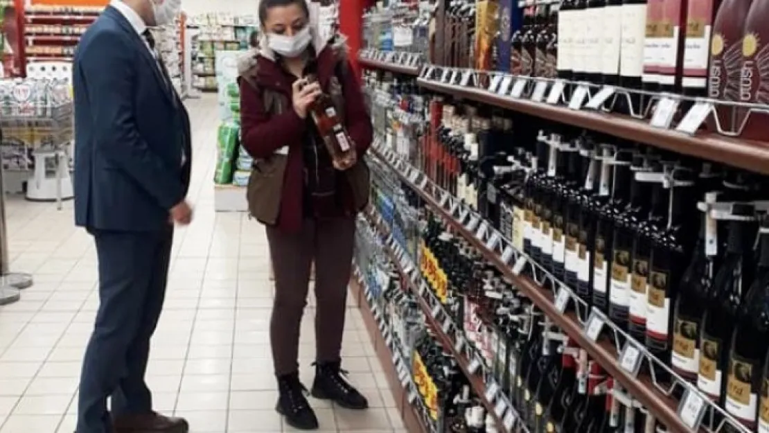 Yılbaşı öncesi alkol satışı yapan işletmelerde denetimler sıklaştırıldı