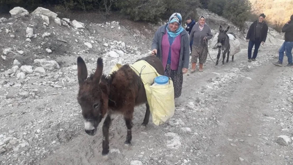 Hiç olmazsa yolumuza iyileştirme yapmalarını istiyoruz