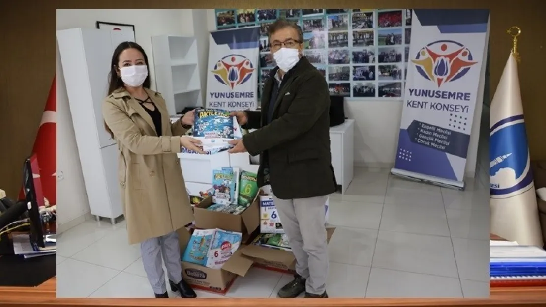 Yunus Emre kitap ve oyuncak kampanyasını sürdürüyor