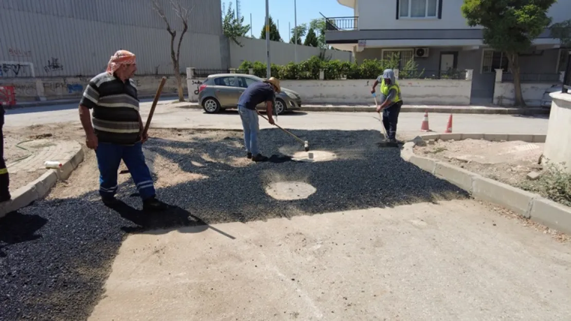 YUNUSEMRE'DEN 2 MAHALLEDE ASFALT ÇALIŞMASI