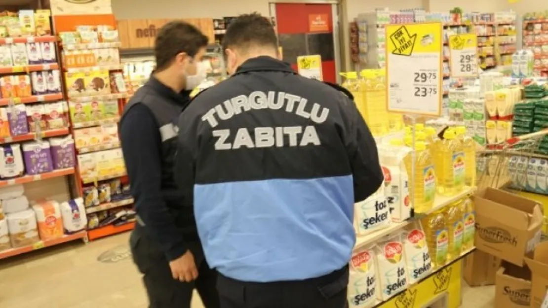 Zabıta Müdürlüğü ekipleri market denetimlerini titizlikle yürütüyor