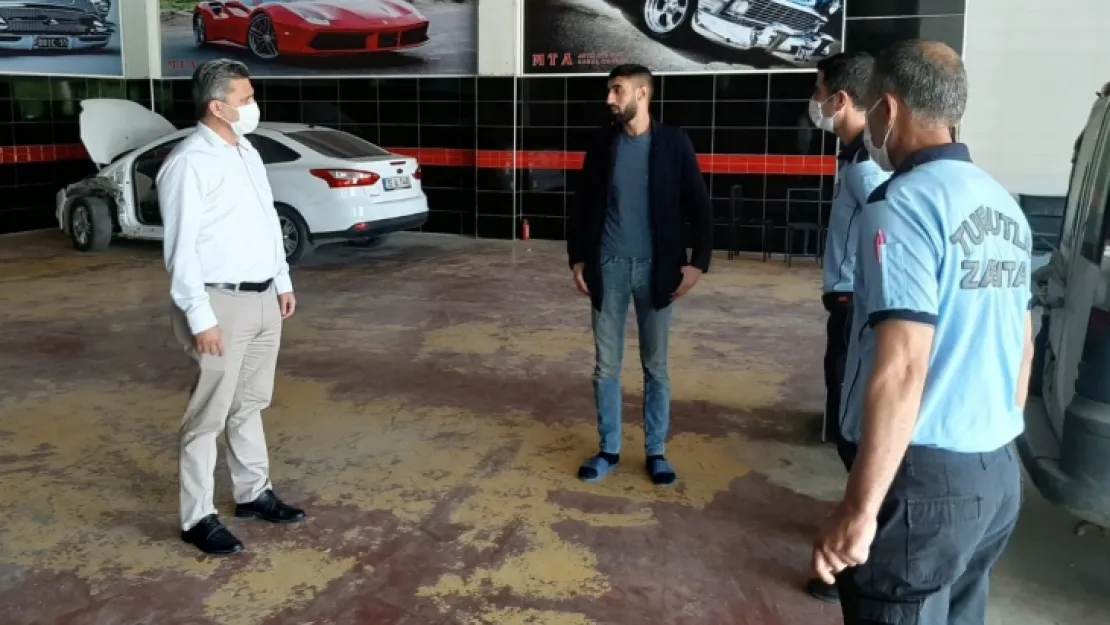 Zabıta Müdürlüğü Ekiplerinden Fatih Sanayi Sitesine Denetim