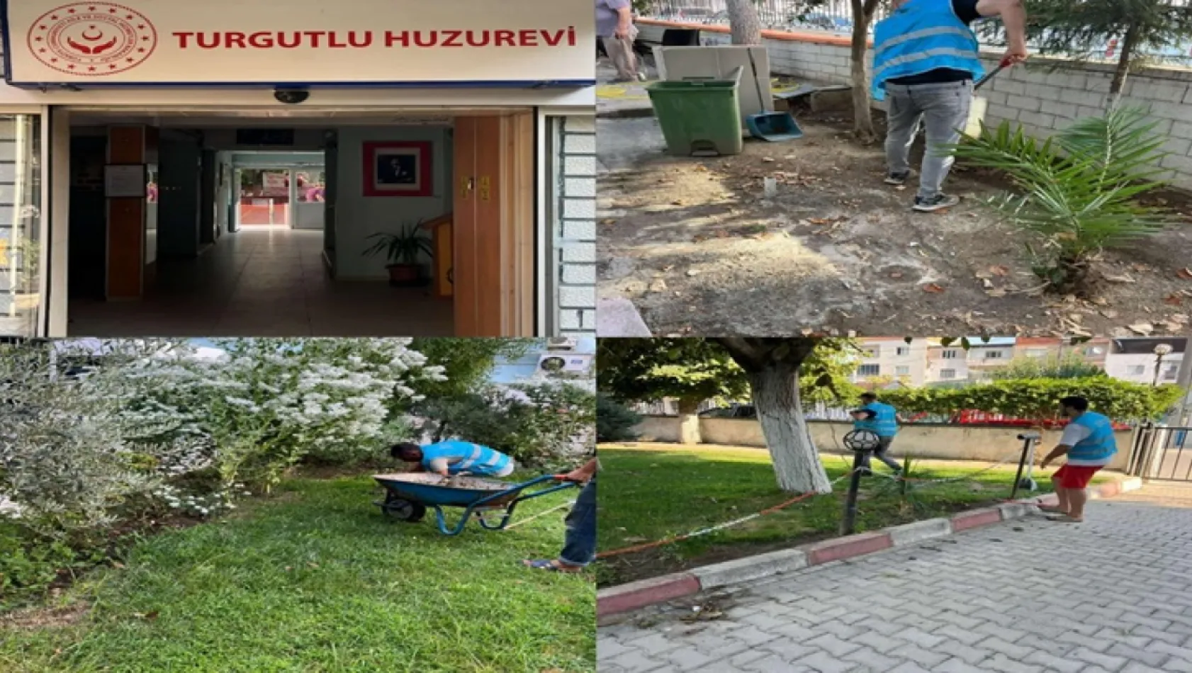 Turgutlu Denetimli Serbestlik Müdürlüğü'nden Huzurevine Destek