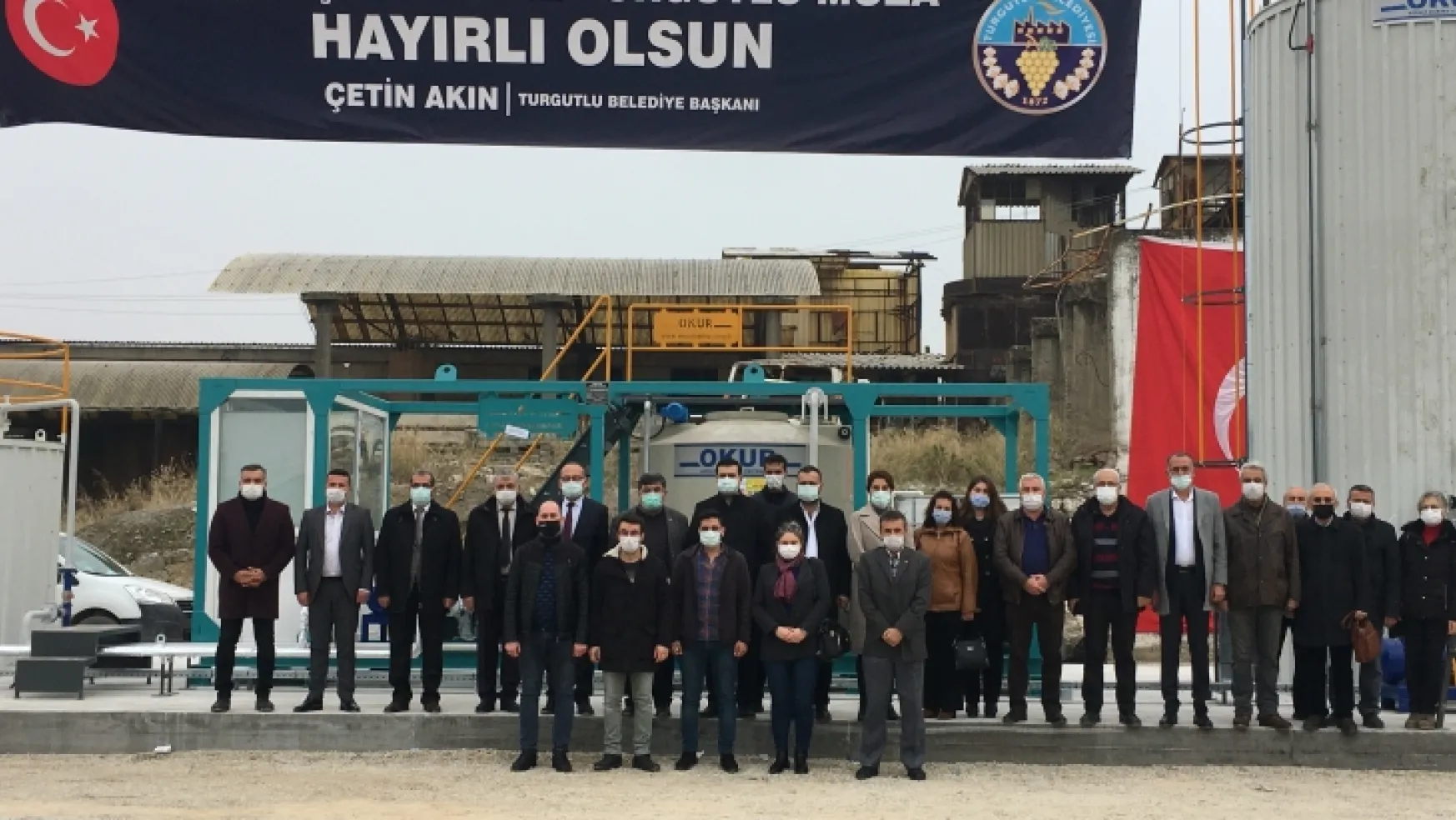 2 milyonluk yatırım hayata geçti, Turgutlu Belediyesi kendi asfaltını üretecek