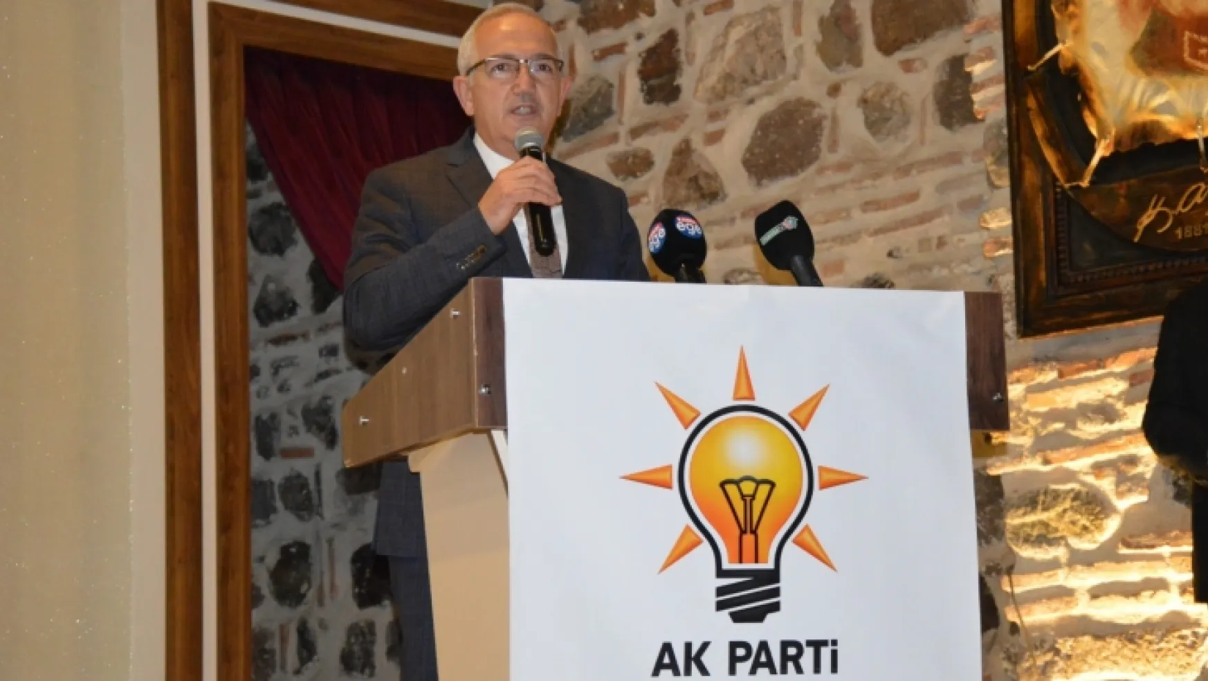 AK Parti Manisa Milletvekili İsmail Bilen basın açıklaması