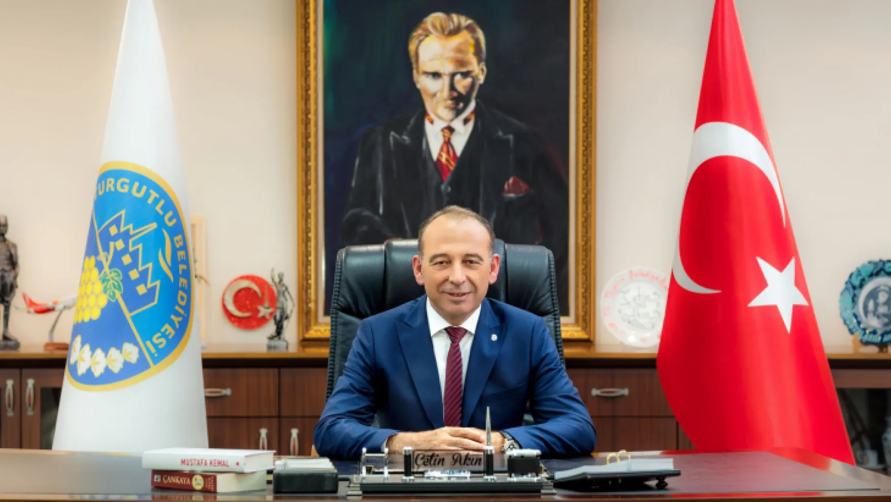 Başkan Çetin Akın: 'Türk Gençliği ATA'sının emanetini yaşatmaya devam edecektir'