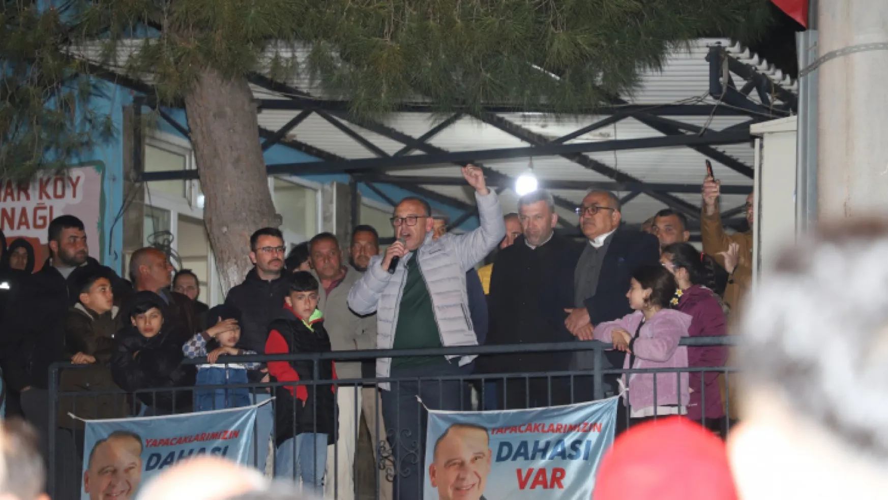 Başkan ve CHP'li Başkan Adayı Çetin Akın'a Akçapınar Mahallesinden Tam Destek