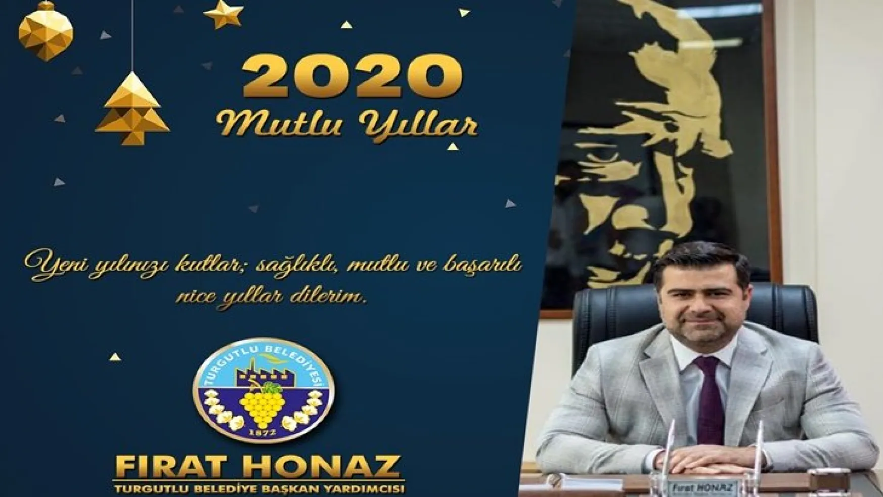 Başkan Yardımcısı Fırat Honaz'ın Yeni Yıl Mesajı