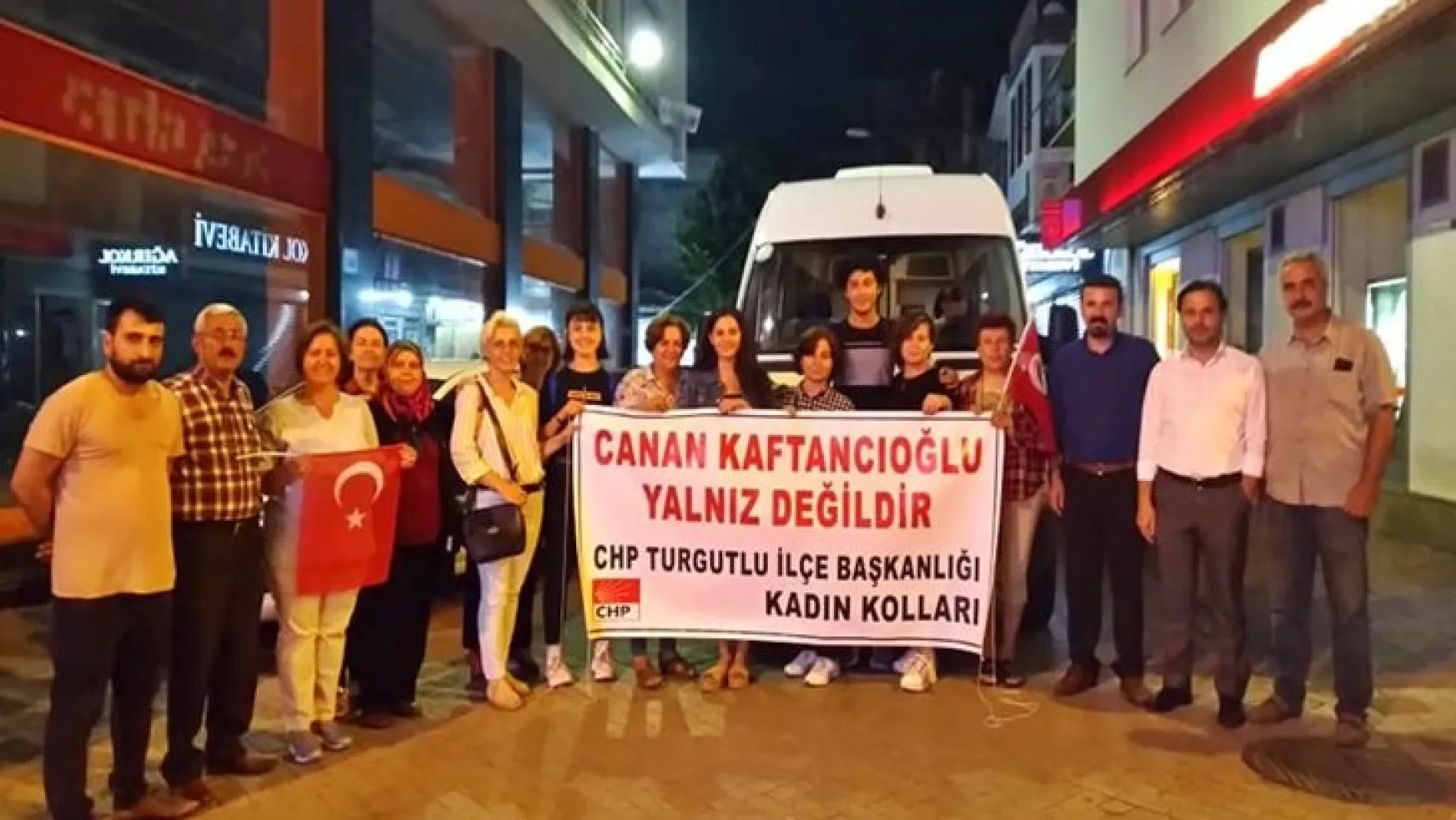 Canan Kaftancıoğlu'na destek için İstanbul'a gittiler