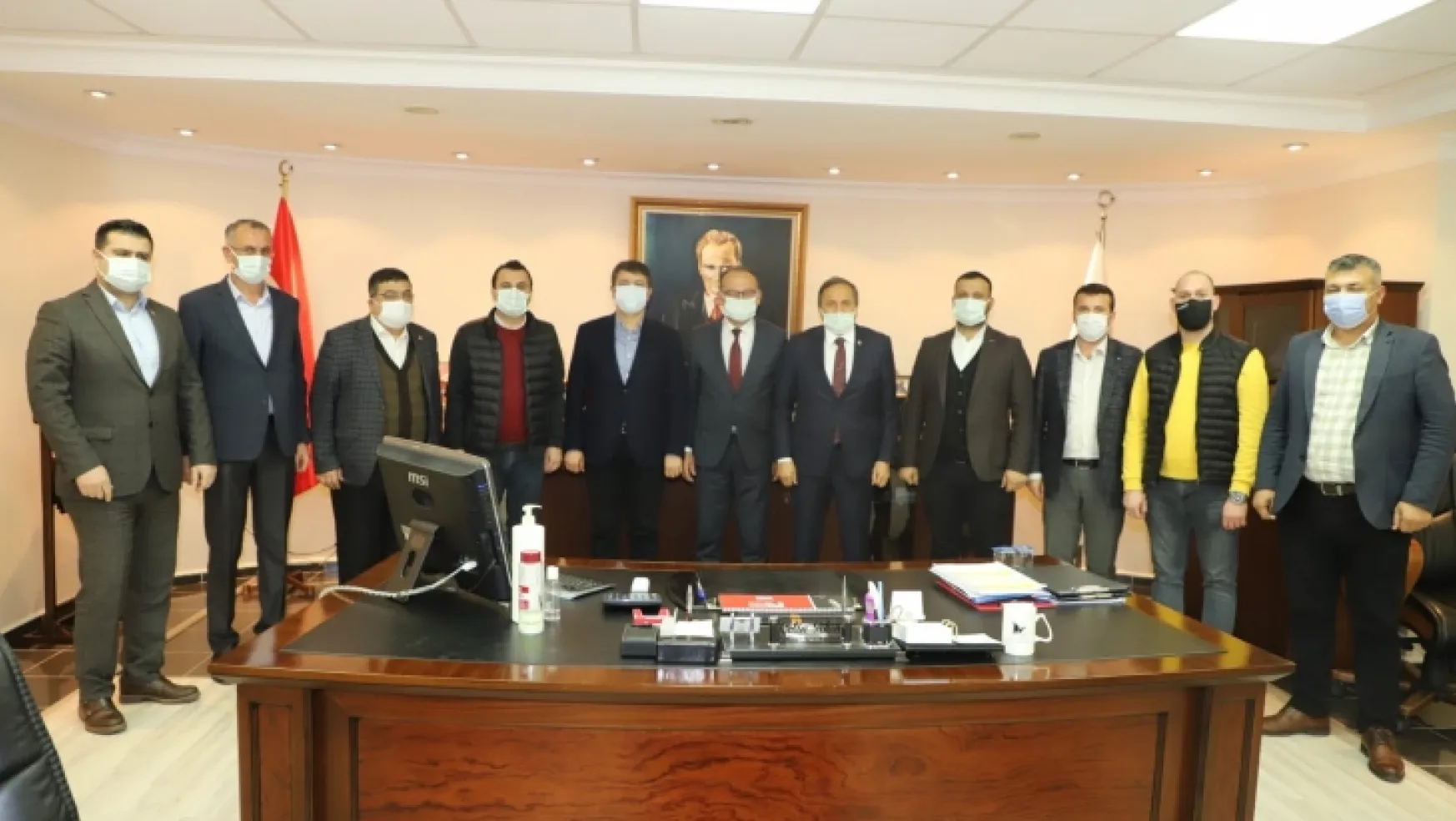 CHP Genel Başkan Yardımcısı Seyit Torun'dan Başkan Çetin Akın'a Ziyaret