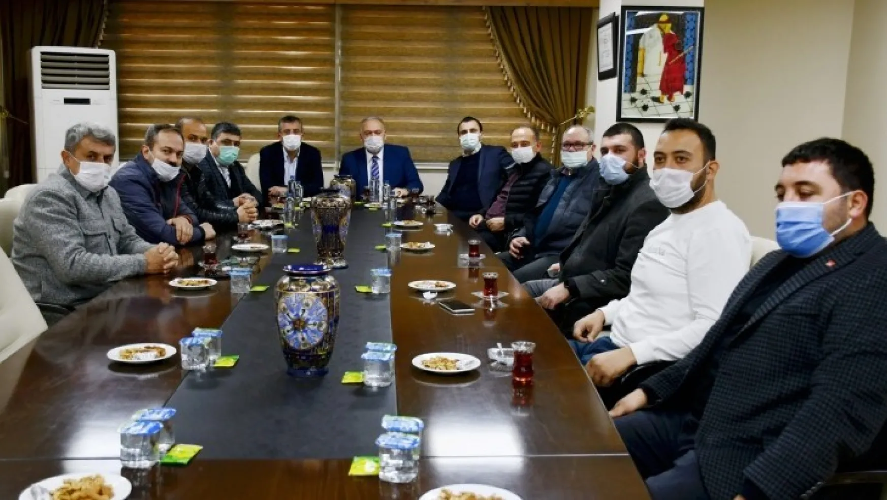 CHP Grup Başkanvekili Özgür Özel'den TUTSO'ya Ziyaret