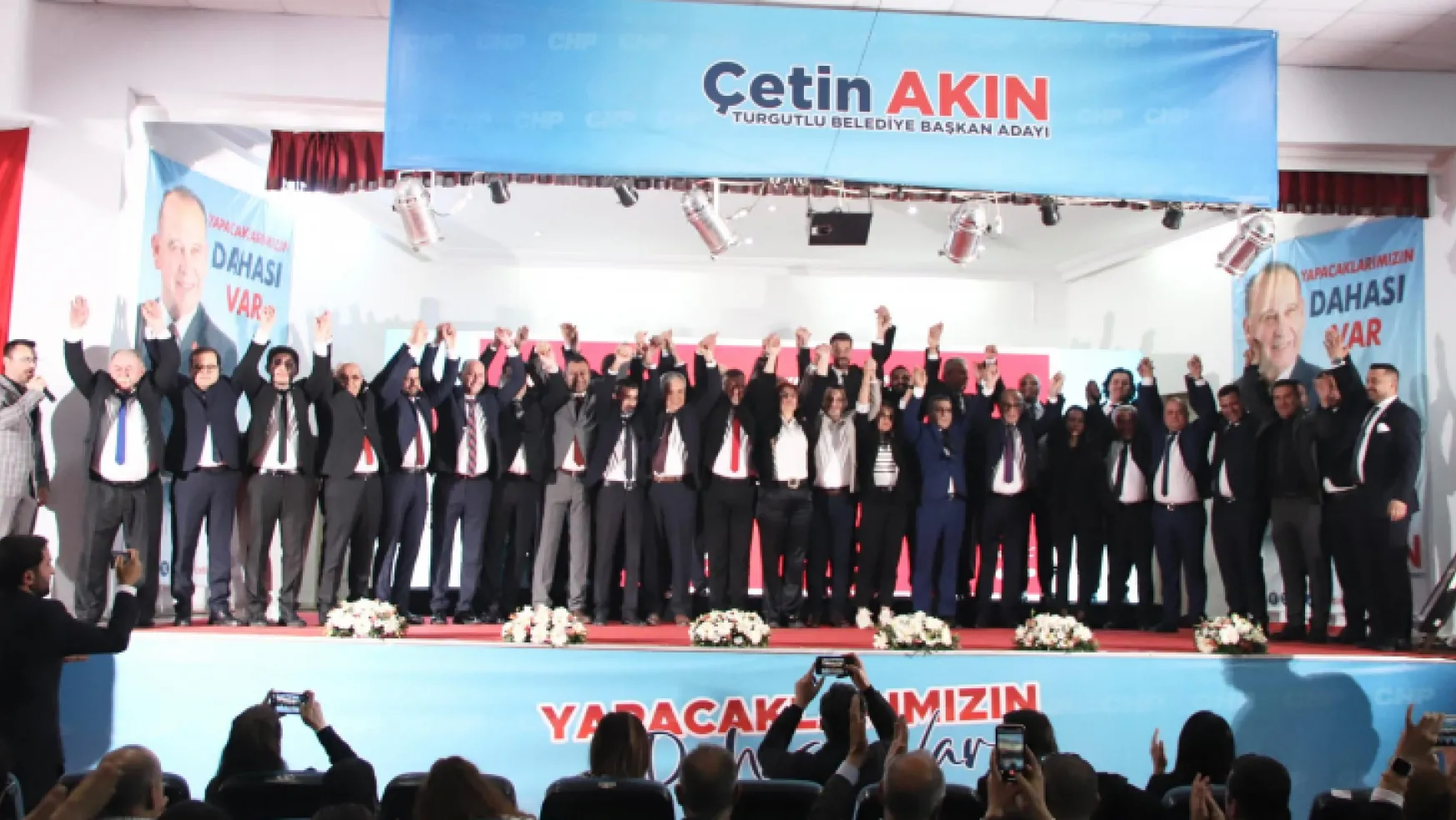 CHP Turgutlu Belediye Başkan Adayı Çetin Akın Meclis Üyelerini ve Projelerini Açıkladı