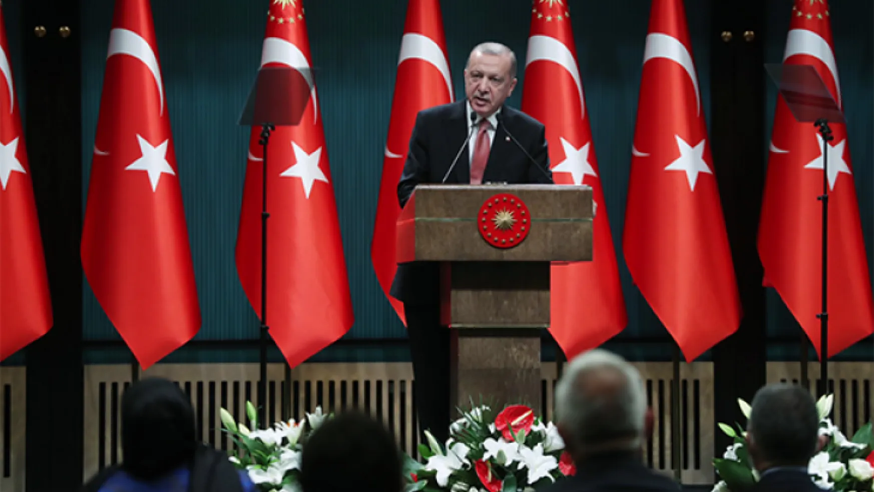 Cumhurbaşkanı Erdoğan, MSÜ Deniz ve Hava Harp Okulu Diploma Alma ve Sancak Devir Teslim Töreni'nde konuştu