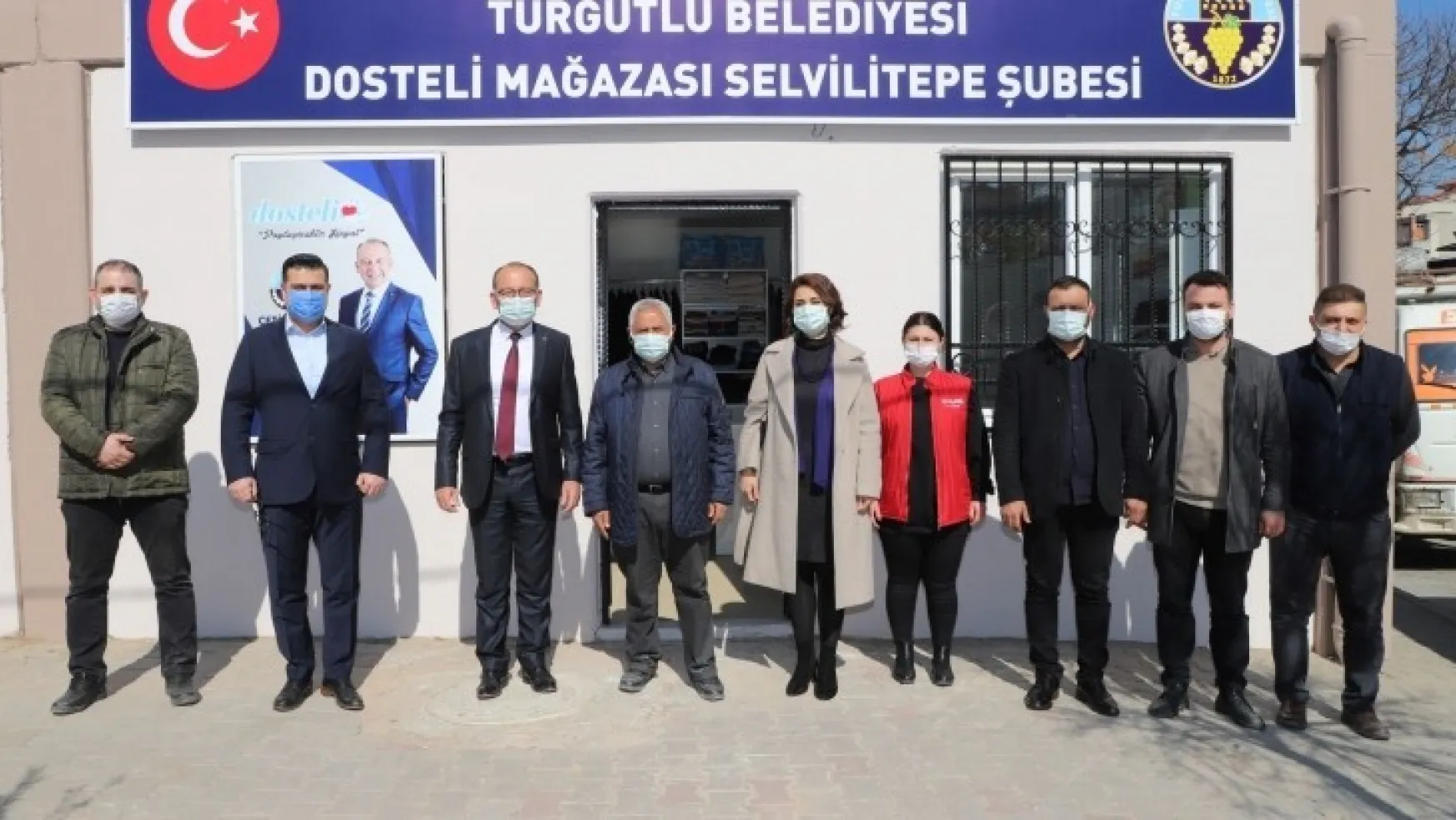 Dosteli Kıyafet Yıkama ve Temizleme Merkezi'nin Üçüncü Şubesi Selvilitepe'de Açıldı