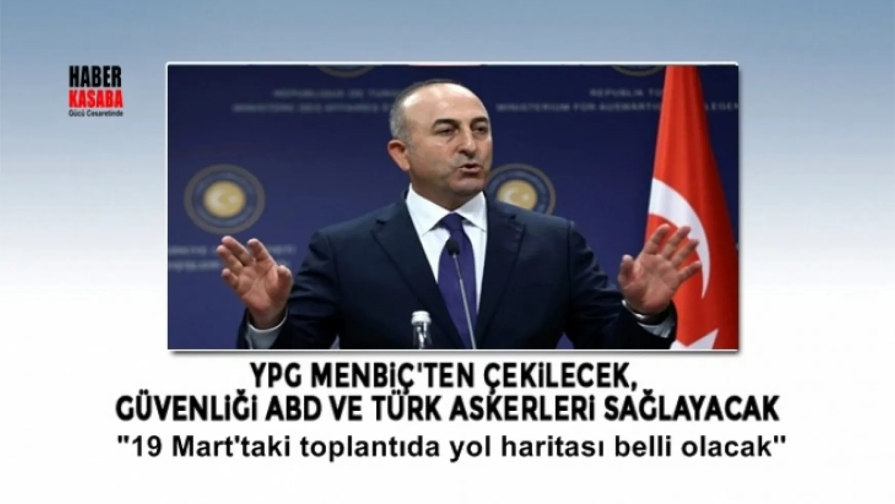 Menbiç'in güvenliğini ABD ve Türk askerleri sağlayacak!