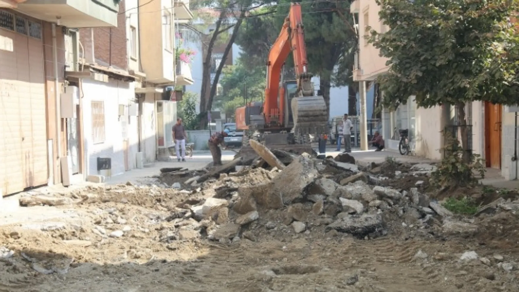 Turgutlu'da 3 Sokak yeni Görünüme Kavuşuyor