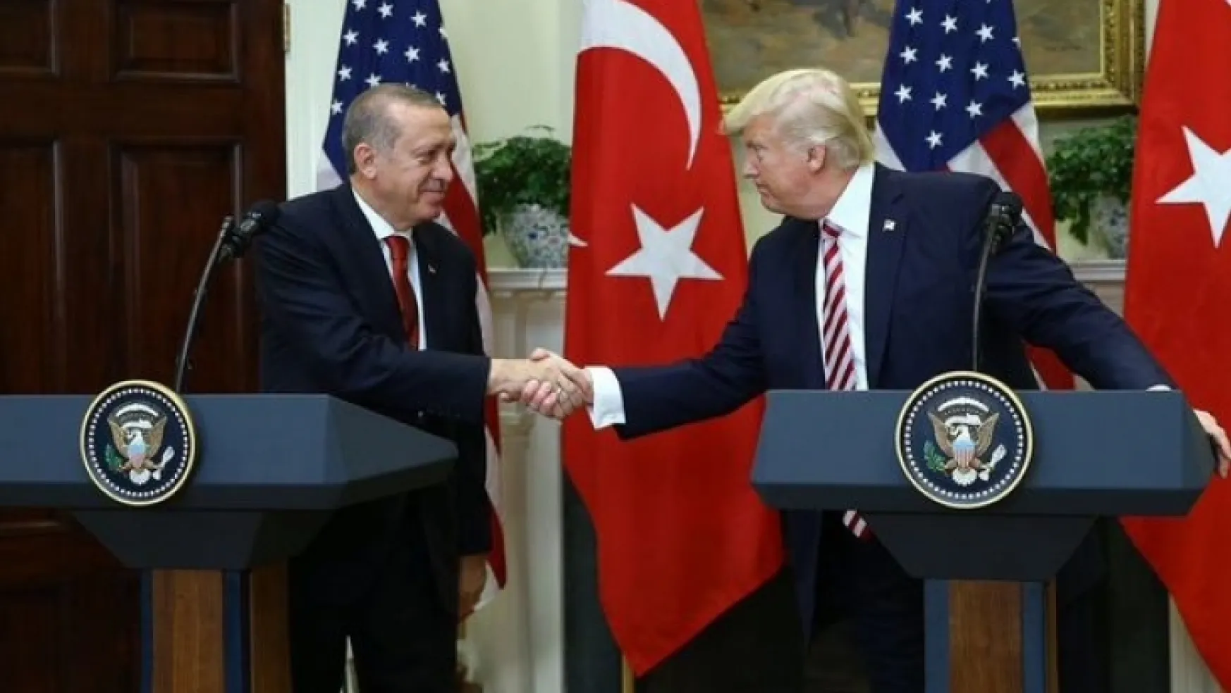 Erdoğan ve Trump bugün 20:30'da Afrin'i görüşecek