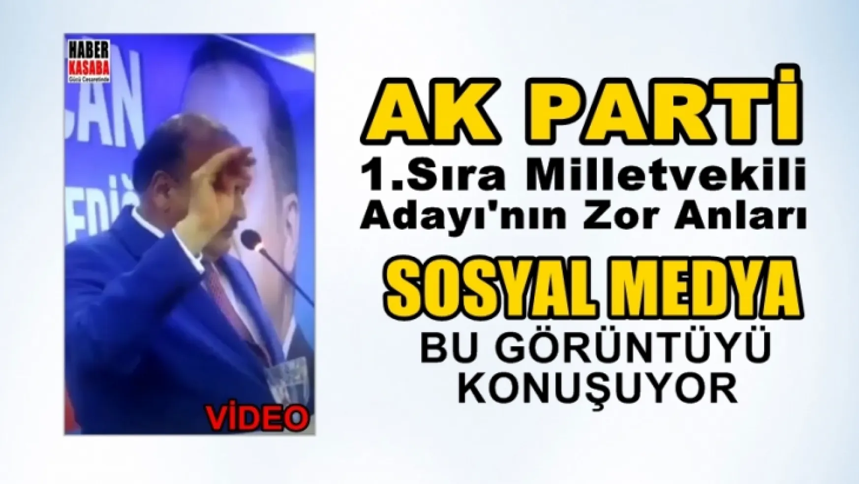 AK Parti'nin 1.sıra Milletvekili adayının bu görüntüleri sosyal medyayı salladı