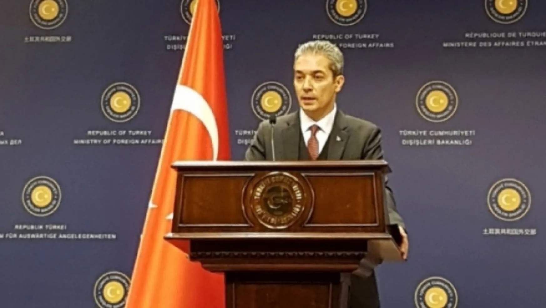 Dışişleri Bakanlığı Sözcüsü Hami Aksoy'dan Gündeme İlişkin Açıklamalar