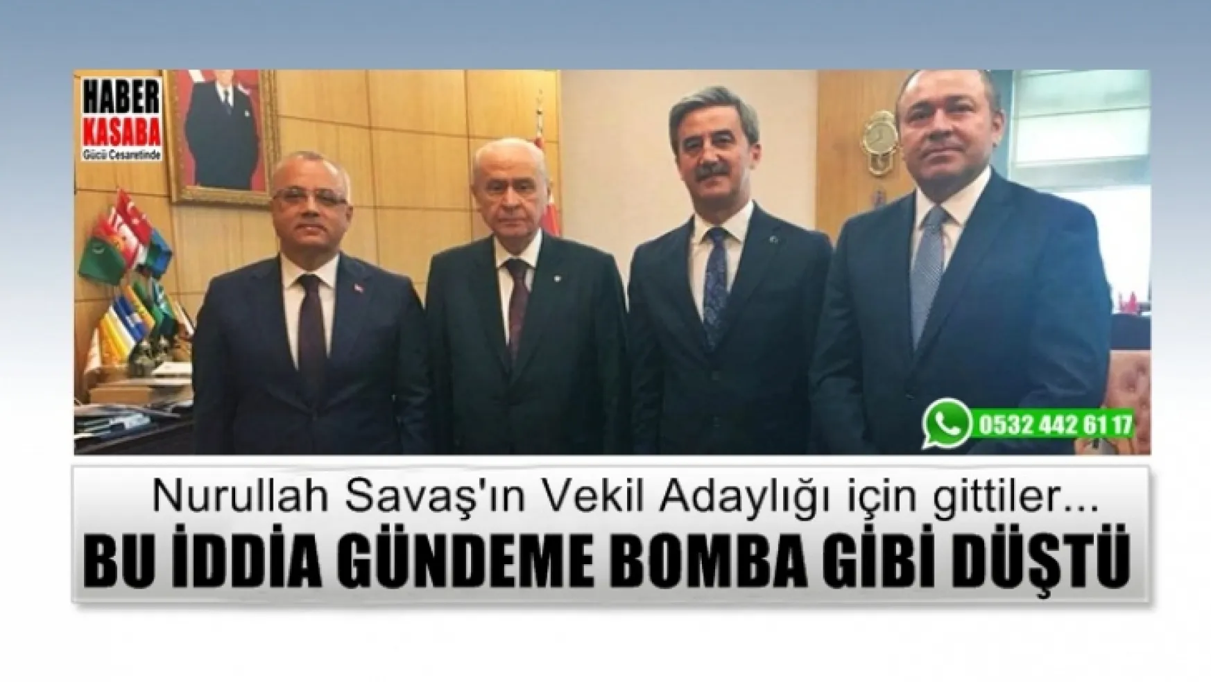 Selendi Belediye Başkanı Nurullah Savaş'ı Millet Vekili Aday Adayı yapmak için Ankara'ya gittiler...