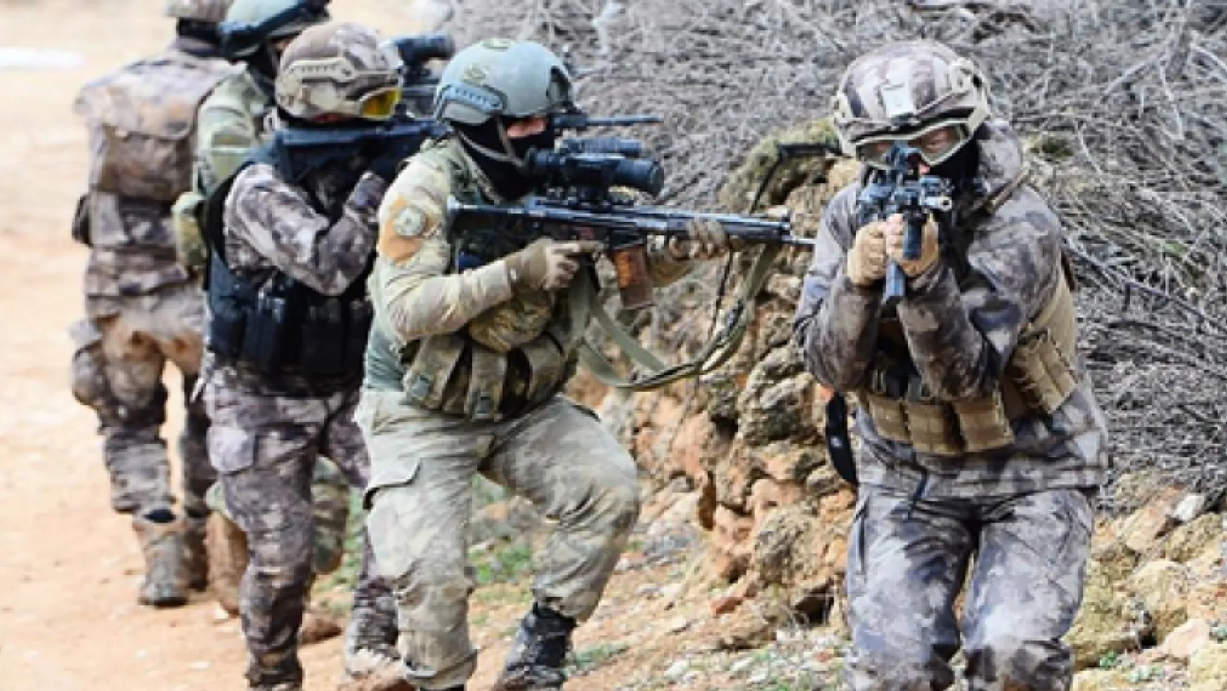 Jandarma Özel Harekat (JÖH) ve Polis Özel Harekat (PÖH) timleri, Afrin görevinde
