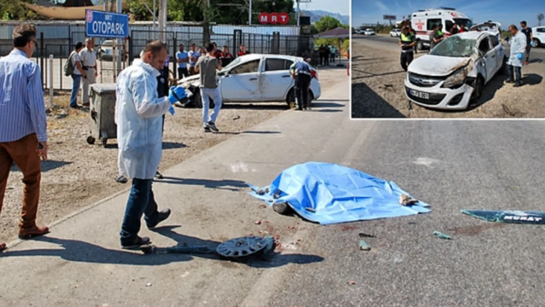 Salihli'de Feci Kaza, 1 ölü 1 yaralı