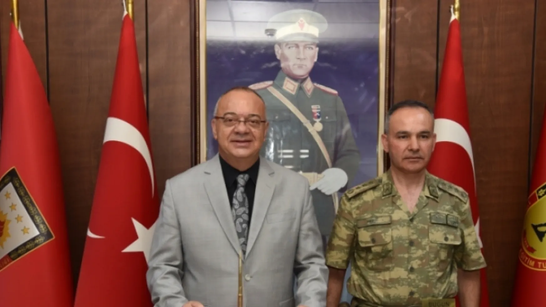 Başkan Ergün'den Albay Dere'ye 'Hayırlı Olsun ziyareti
