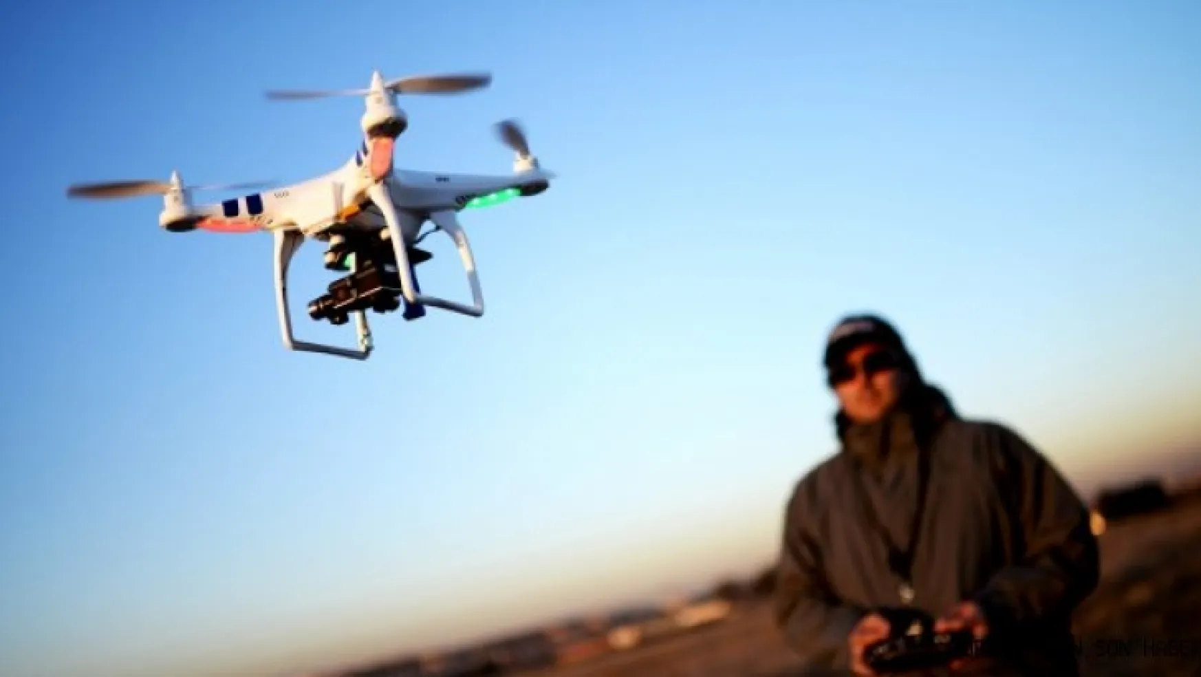 Drone'lar suçluların yakalanması için uçuyor