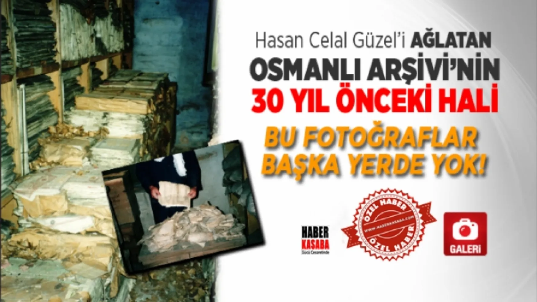 30 yıl önceki Osmanlı Arşivi'nin hali yürekleri dağladı
