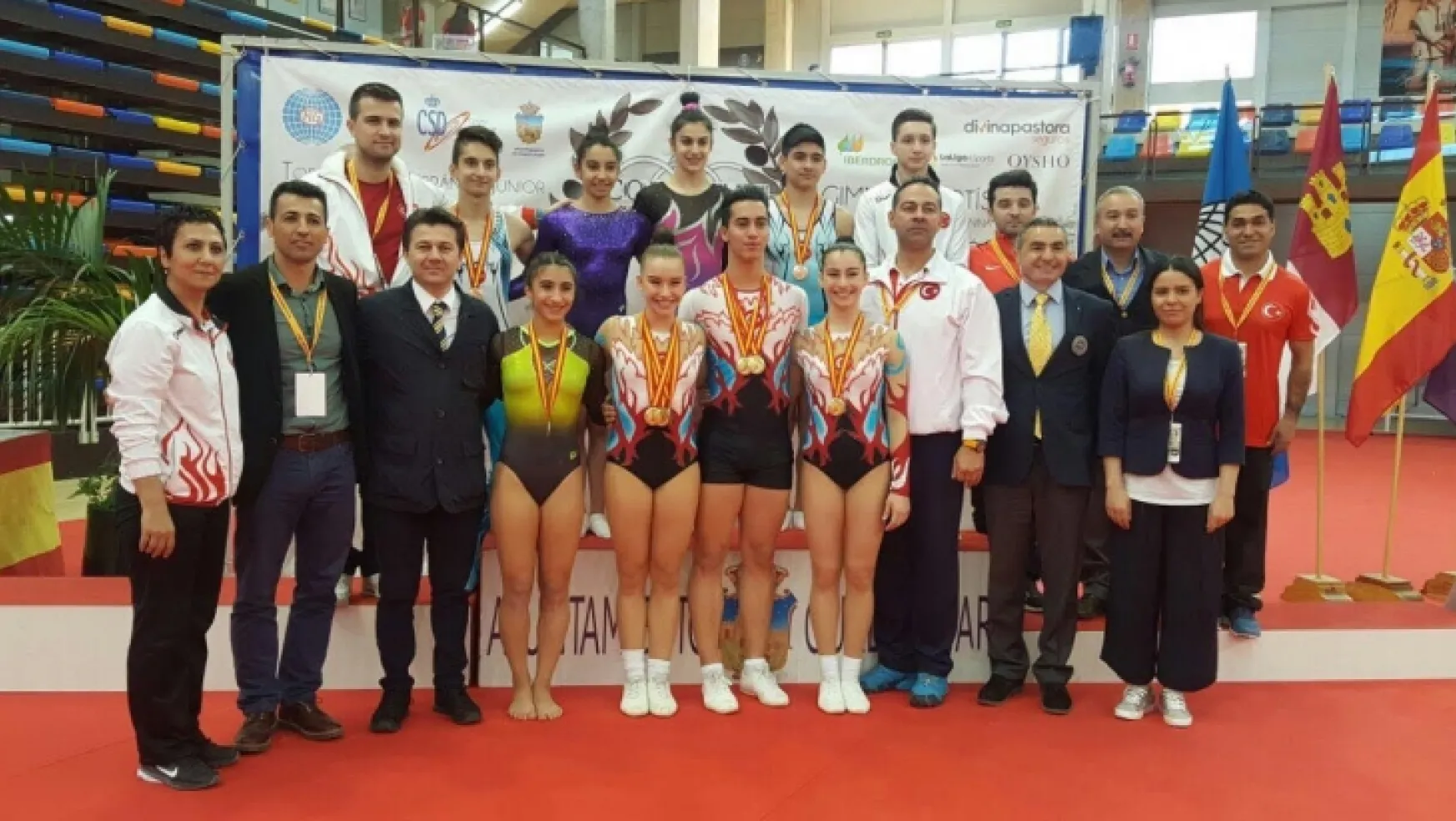 Cimnastik Takımımız İspanya'da Tarih Yazdı