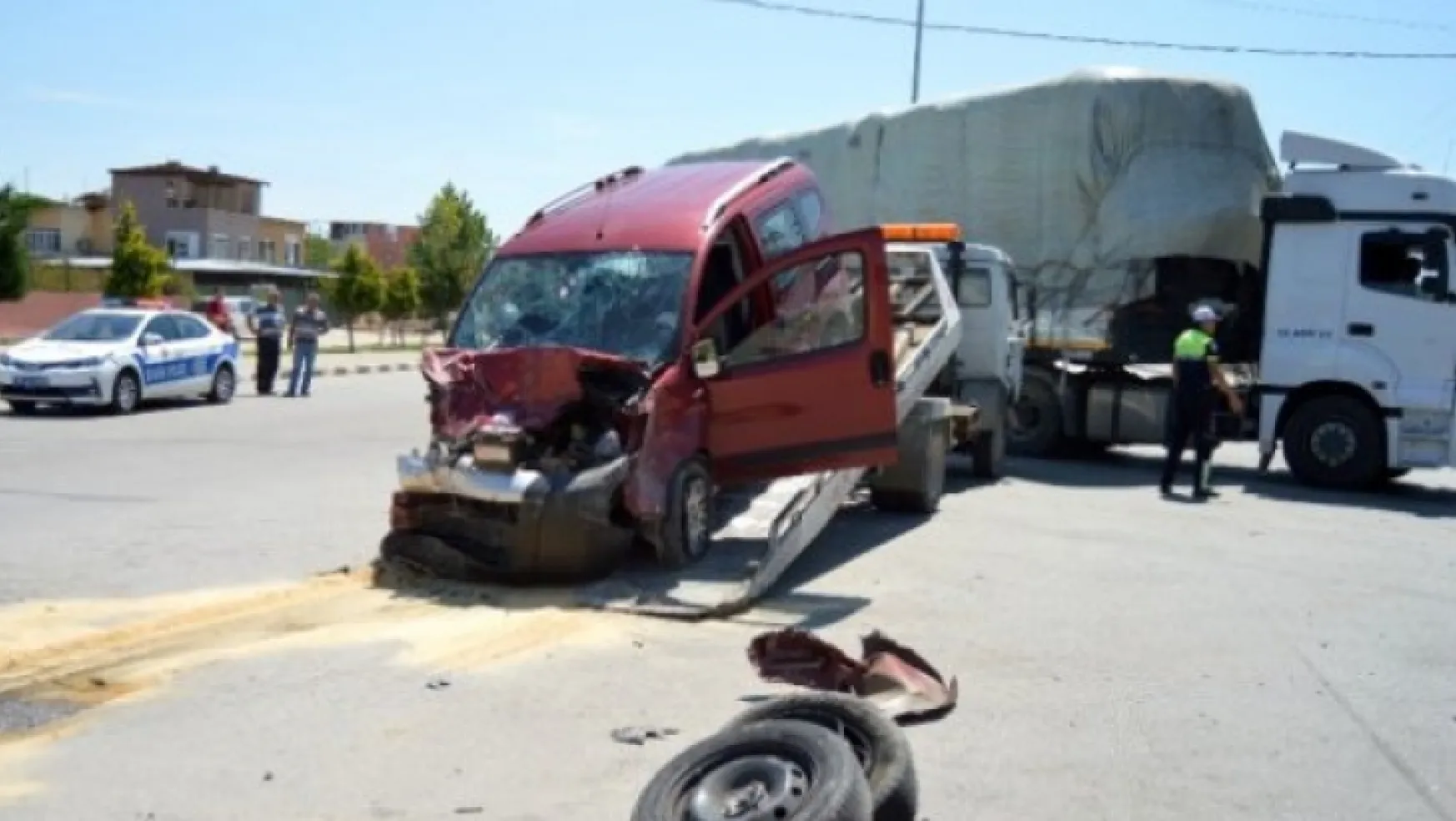 Manisa'da İlginç Kaza