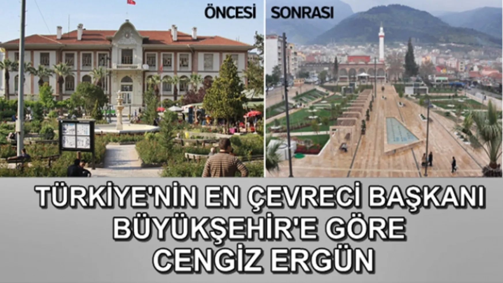 Manisa'nın yeşili gitti betonu geldi: Hala Büyükşehir en çevreci Başkan Cengiz Ergün diyor!...