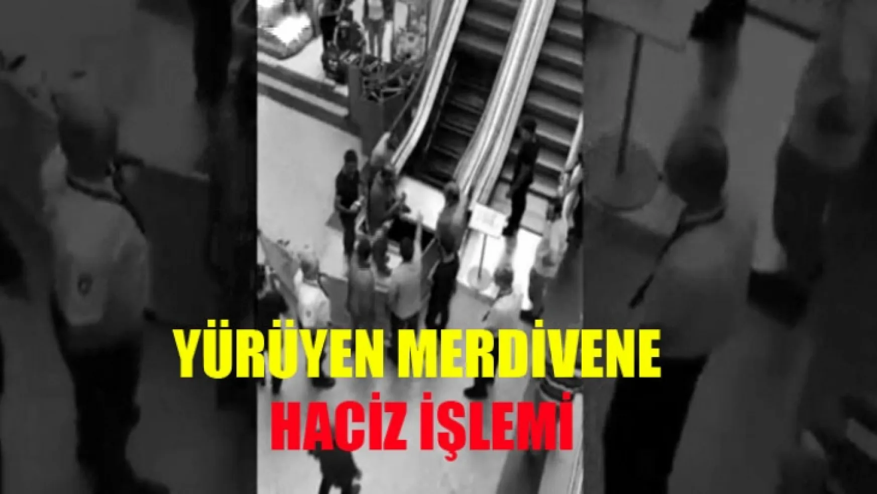 Metrocity AVM'de yürüyen merdivene haciz