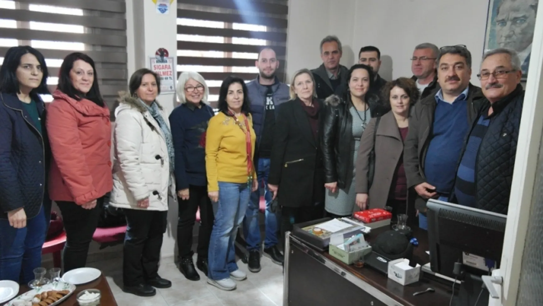 CHP Turgutlu İlçe Örgütü ziyaretlerine devam ediyor