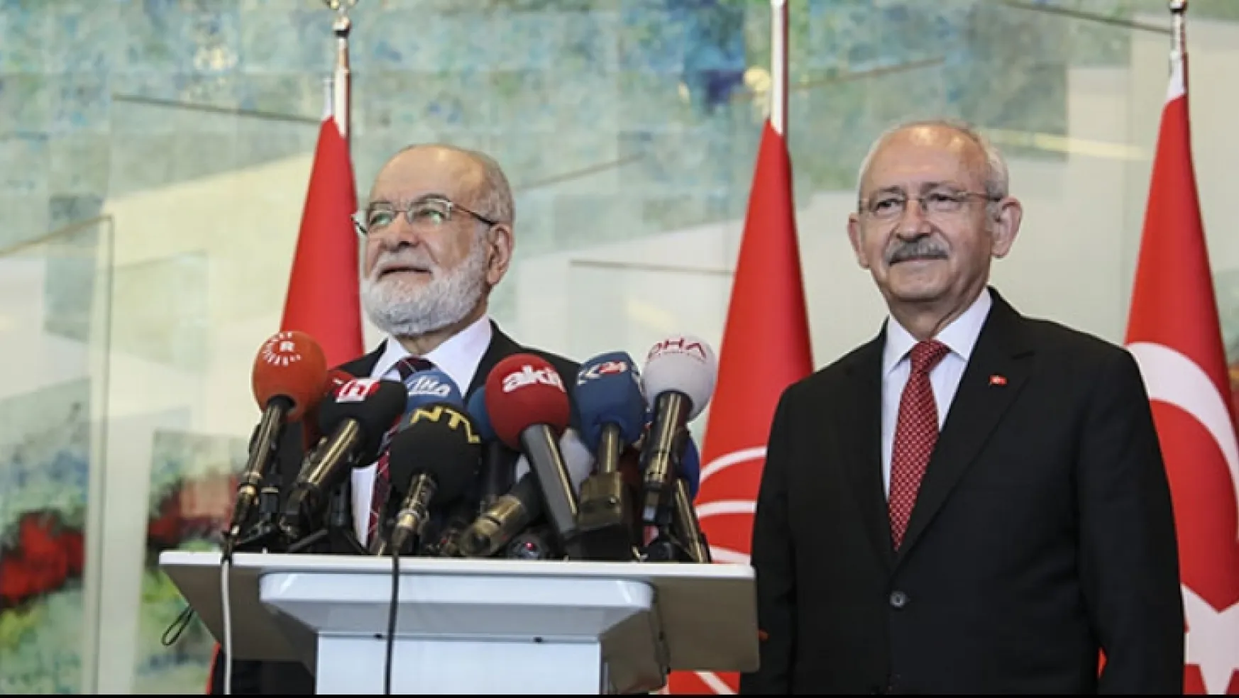 CHP ve Saadet'in 'ittifak ve ortak aday' açıklaması