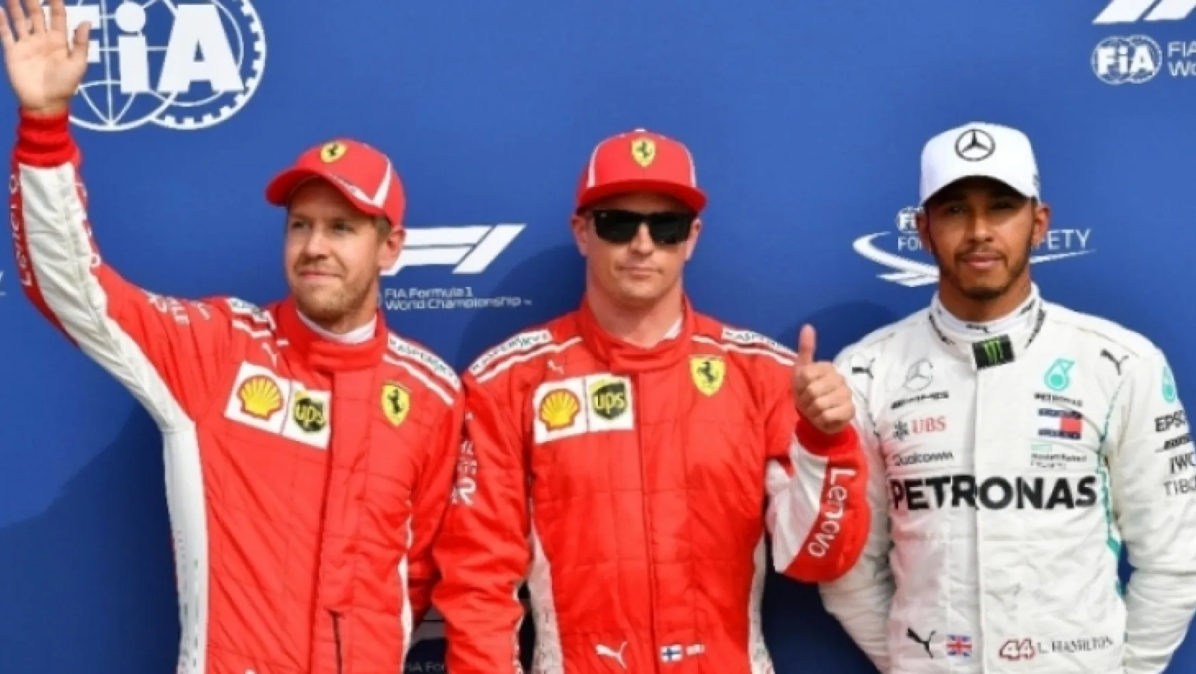 F1 İtalya Grand Prix'inde kazanan Hamilton