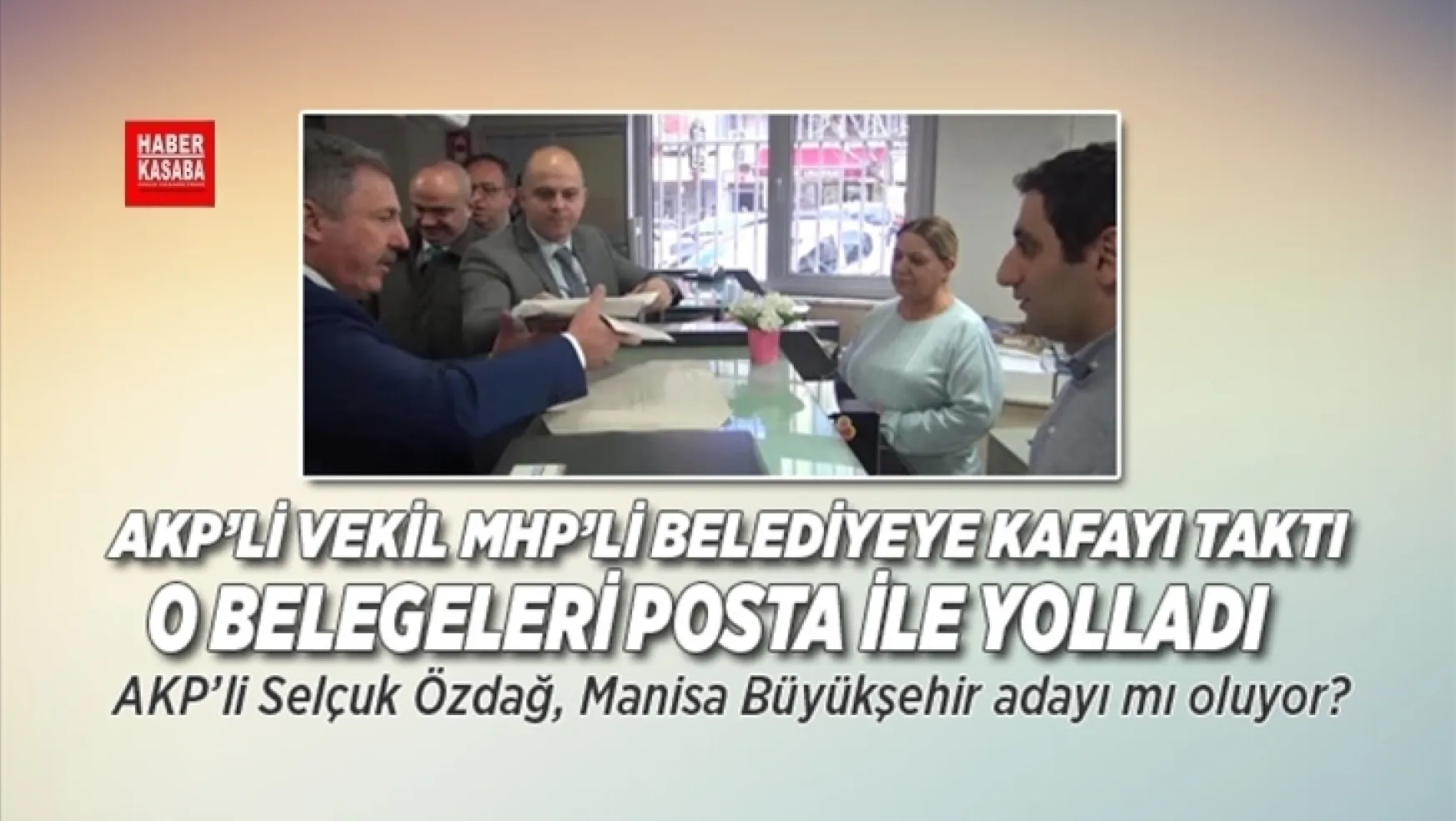 AKP'li  Özdağ, Manisa adayı mı oluyor?